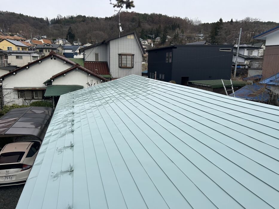 画像3719：屋根塗装工事（シリコン樹脂）