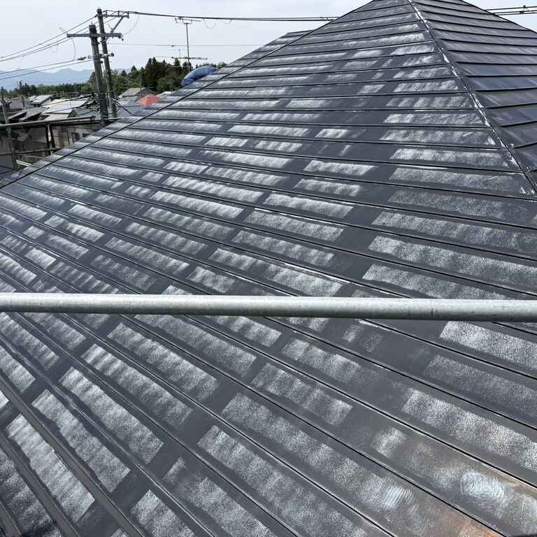 画像3721：屋根塗装工事（シリコン樹脂）