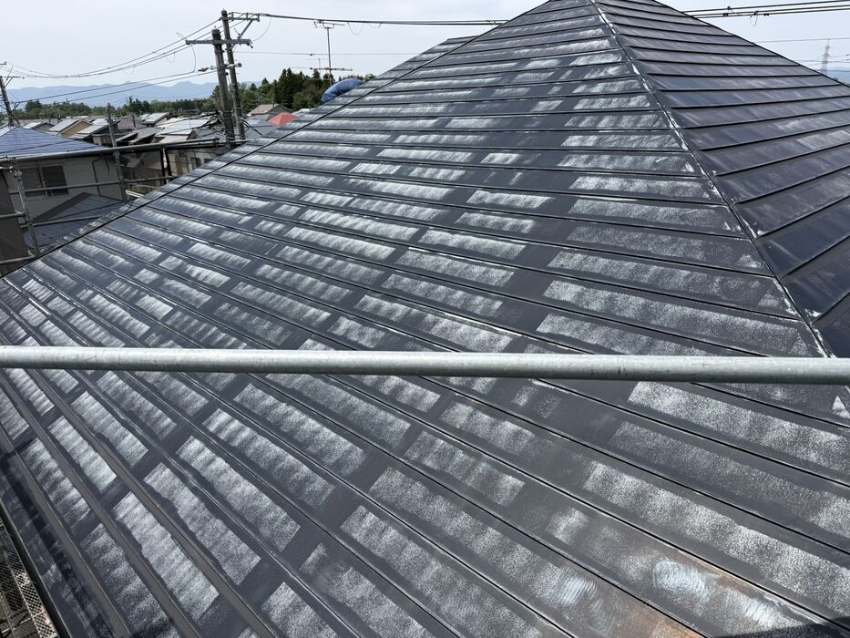 画像3721：屋根塗装工事（シリコン樹脂）